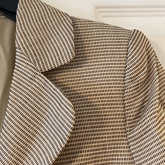 ARMANI COLLEZIONI women’s blazer size 40 US size 8 per chart length 24” bust 32 - Picture 3 of 13